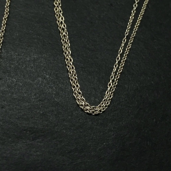 Tiffany & Co. Sterling Silver 925 Bean Pendant Necklace with Chain - Picture 4 of 8